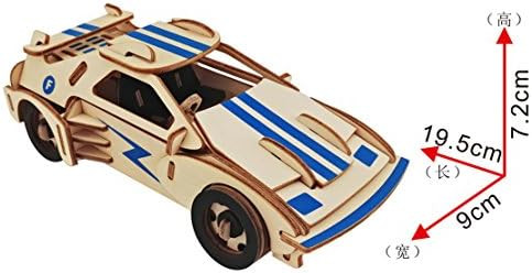 Xeuknn Dlong 3D Wooden Model Toy Kit DIY Assembly Construction Jigsaw Puzzle Woodcraft Set Build Ferrari Sports Car Kit Kids Wooden Puzzle Model Kit Toy
B073WBWBQZ