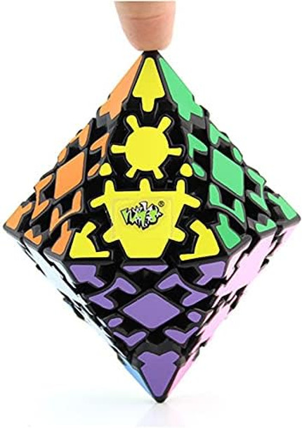 Yealvin Gear Dodecahedron Cone Rhombic Magic Cube Black Gear Cube Skewb Cube 3D Puzzle Cube Brain Teasers
B093PXJLJ8