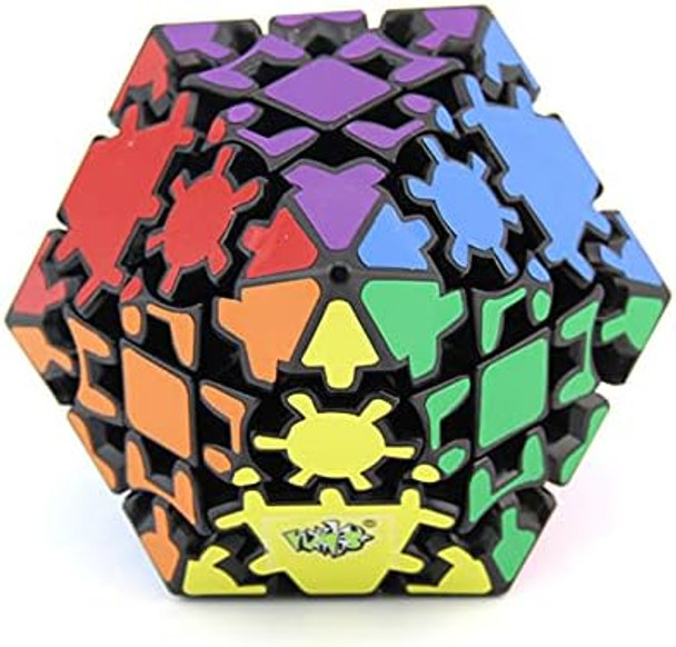 Yealvin Gear Dodecahedron Cone Rhombic Magic Cube Black Gear Cube Skewb Cube 3D Puzzle Cube Brain Teasers
B093PXJLJ8