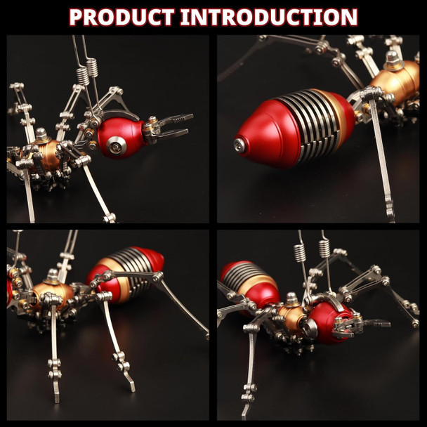 Yuezudpo 3D Metal Puzzles for Adults3D Model Building Kit Mechanical Ant DIY 3D Puzzles Assembly Models for Family TimeBirthday
B0CSCNCHXD