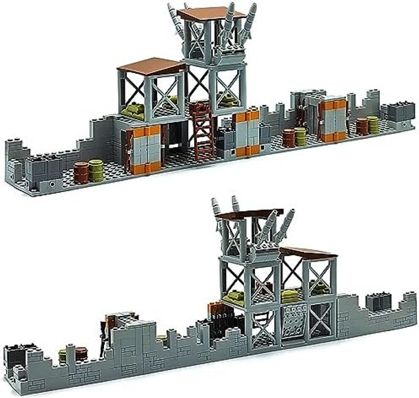 Zhx Military Base Building Brick Set for Army Minifigure War Accessories Defence Base Guard Tower Guns Weapons Building Block Toy for Kids 8 10 12 14 Years
B0CDPC92KH