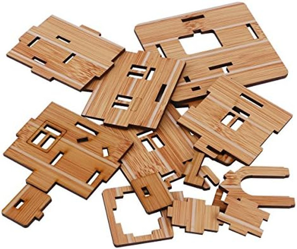 Zosen 3D Wooden Puzzle Mini DIY Model House Kit Educational Toys Jigsaw Puzzles for Children and Adult
B01N7JLO3D