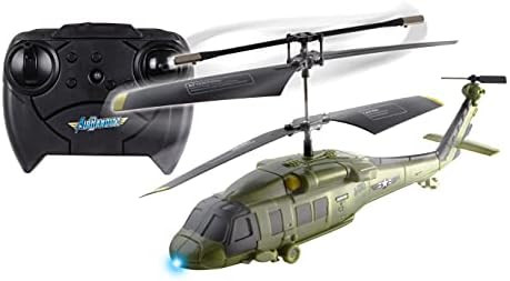 (W/Gyroscope 3.5Ch Ir/Usb Sikorsky Black Hawk United States Army Fun To Fly Remote Controlled Helicopter Officially Licensed Great