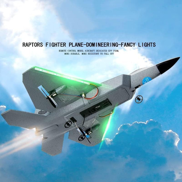 Rc Jet Plane 2.4Ghz Remote Control Airplane For Kids And Adults - Planes Model Led Light Aircraft Fighter Army Toy With Extra 3 Battery Easy To Flying Toys For Boys And Girls