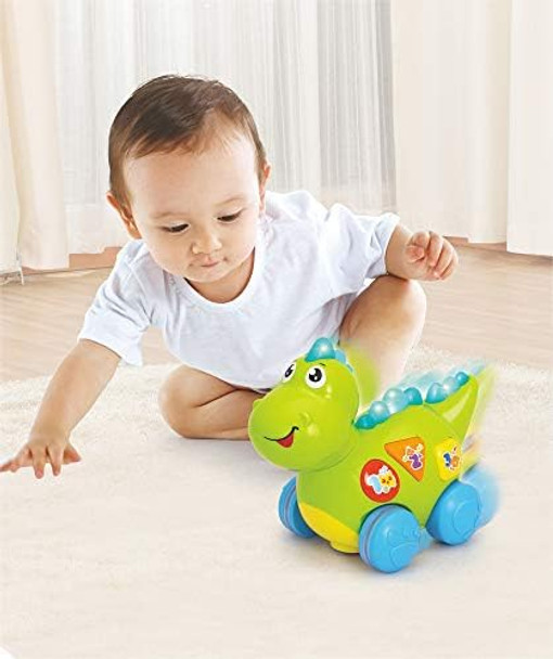 Fun Talking Dinosaur Toy With Lights Sounds And Educational Activities