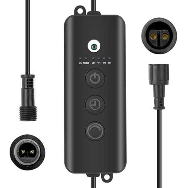 Banord Dusk To Dawn Sensor For Landscape Lighting 80-100W Auto 2H/4H/6H/8H Timer