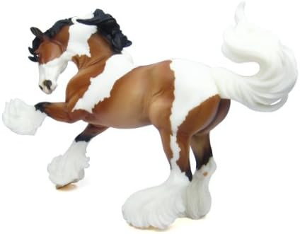 Breyer Traditional Series Gypsy Vanner Model Horse Toy 13" X 8.5" 1:9 Scale Model # 1497