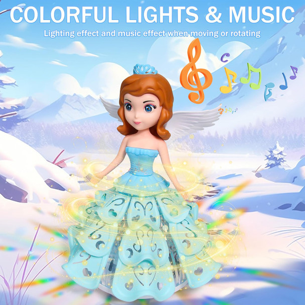 Enchanting Rotating Princess Dancing Robot Toy With Colorful LightsMusic & Interactive FeaturesPerfect Christmas-Birthdays s For Little Kids Girls Boys Ages 3+ Year Olds Enchanting Rotating Princess Dancing Robot Toy With Colorful LightsMusic & Interactive FeaturesPerfect Christmas-Birthdays s For Little Kids Girls Boys Ages 3+ Year Olds