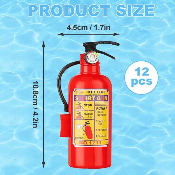 Ccinee 6Pack Super Water Squirt Guns Foam Water Shooter Toys For Summer Pool Beach Game Party Favors