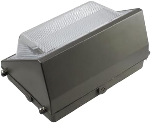 100W 480V Led Wall Pack Light High Voltage Commercial Outdoor Security Lighting Wall Lamp Dark Bronze Dlc Lighing Facts