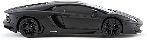 Cmj Rc Cars Lamborghini Lp700-4 Remote Control Rc Car Officially Licensed 1:24 Scale Working Lights 2.4Ghz. Great Kids Play Toy Auto (Black)