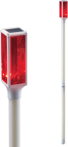 Collections Etc Solar Driveway Marker Lights - Set Of 2