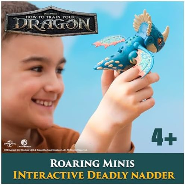 Dreamworks Dragons How To Train Your Dragon Roaring Minis Deadly Nadder Interactive Toy With 25 Sounds Kids Toys For Boys & Girls Ages 4 & Up