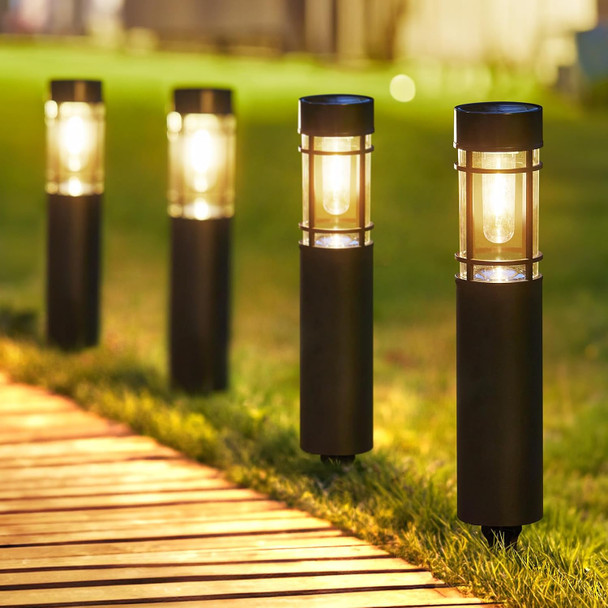 Solar Pathway Lights Outdoor 8 Pack d Up To 12 Hrs Solar Outdoor Garden Lights Waterproof Solar Landscape Lights For Outside Yard Patio Garden Walkway Driveway Decor