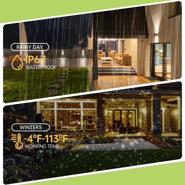 Low Voltage Deck Step Lights Outdoor Waterproof12 Pack Led Deck Stair Lights Outdoor12-36V 2.5W Fence Lighting With 2700K Warm Light For Patio Garden.