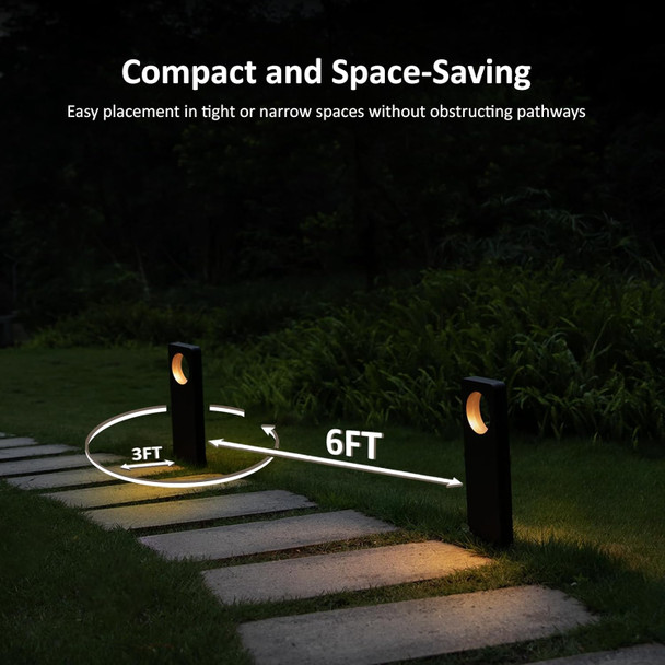 Outdoor Led Pathway Lights Wired 12-24V Ac/Dc Low Voltage Landscape Lights Wired For Outdoor Waterproof Walkway Driveway 3W 3000K Aluminium Unique Modern Bronze Pack Of 4