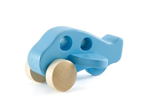 Hape Wooden Mini Airplane Wooden Educational Learning Toys For Toddler