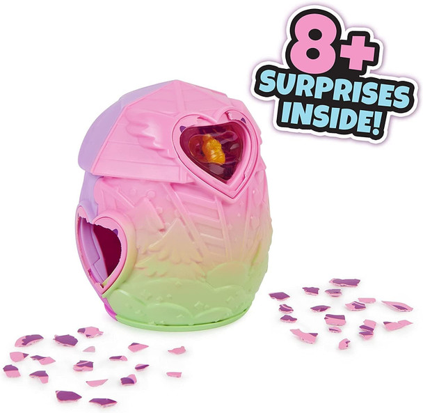 Hatchimals Colleggtibles Rainbow-Cation Family Hatchy Home Playset With 3 Characters & Up To 3 Surprise Babies (Style May Vary) Kids Toys For Girls