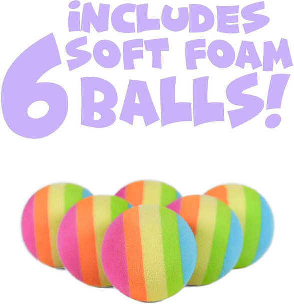 Hog Wild Unicorn Ball Popper Toy - Includes 4 Soft Foam Balls - Squeeze To Pop Air Powered Balls Up To 20 Feet - Launcher Safe For Indoor/Outdoor Play - Party Favor For Kids Girls Boys Ages 5+ Hog Wild Unicorn Ball Popper Toy - Includes 4 Soft Foam Balls - Squeeze To Pop Air Powered Balls Up To 20 Feet - Launcher Safe For Indoor/Outdoor Play - Party Favor For Kids Girls Boys Ages 5+