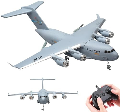 Rc PlaneRemote Control Airplane Ready To Fly2 Channels Rc Airplane C17Remote Control Plane For Boys Kids Adults Beginner