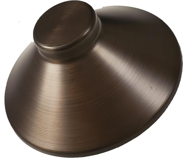 Ironsmith Lighting Products Mushroom Style Path Light Top Solid Brass Construction Outdoor Lights Interchangeable Threaded Pipe Stems Beech Mushroom Hat Garden Lights