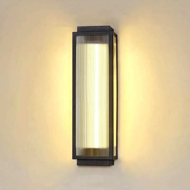 Outdoor Wall Light FixturesWall SconcesExterior Waterproof Lanterns Porch Sconces Wall Mounted LightingConstructed With Stainless SteelModern Matte Black Wall Lamps (Corded Electric 18 In)