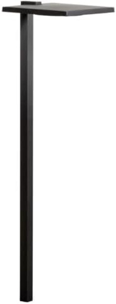 12 Volt 2700K Led 6" Shallow Shade Path Light In Textured Black