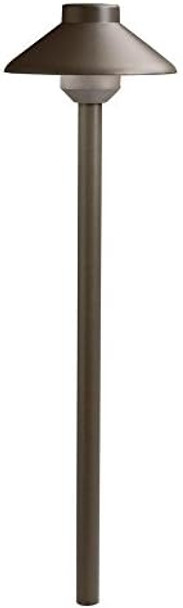 Kichler 15821Azt27 Llenita Led Path Textured Architectural Bronze Kichler 15821Azt27 Llenita Led Path Textured Architectural Bronze