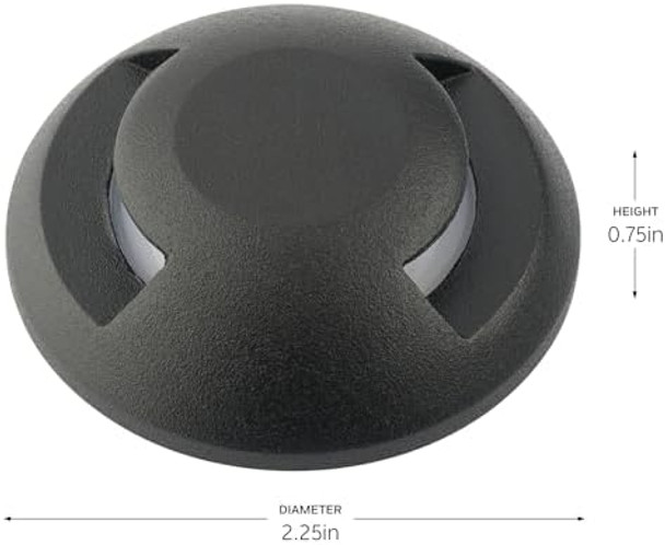 Kichler Led Mini All-Purpose 2-Way Opening Landscape Lighting (.75" X 2.25") 16144Bkb Kichler Led Mini All-Purpose 2-Way Opening Landscape Lighting (.75" X 2.25") 16144Bkb