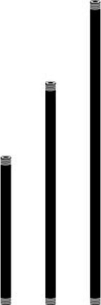 Kichler 15658Azt Accessory Stem 1/2Npsm 24-Inch Textured Architectural Bronze