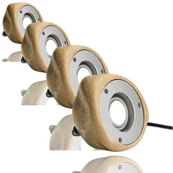 Kichler 28318 Landscape - 5 Watt Faux Rock Hardwired Low Voltage Mr16 Led Spot Light - 200 Lumens - Gu5.3 Base -12 Volt - Bulb Included (4 Pack)