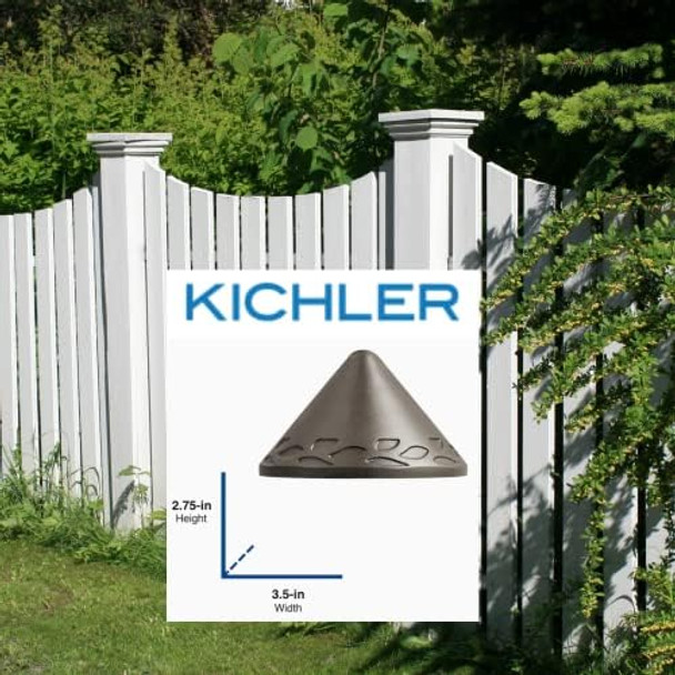 Kichler 2-Watt Olde Bronze Low Voltage Plug-In Led Deck/Step Light (8 Pack)
