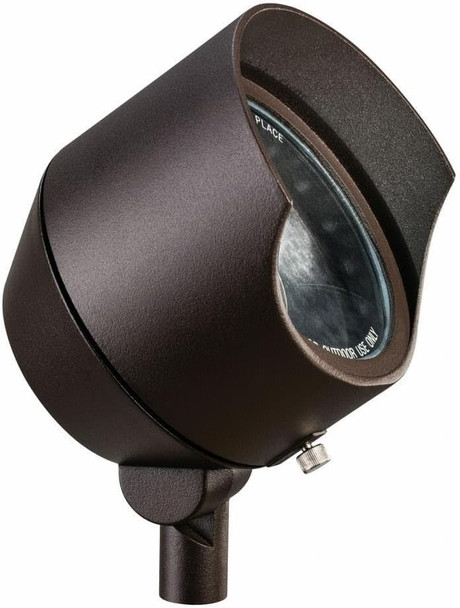 Kichler 15381Azt Accent 1-Light 12V Textured Architectural Bronze