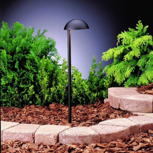 Kichler 15423Azt Eclipse Path & Spread 1-Light 12V Textured Architectural Bronze