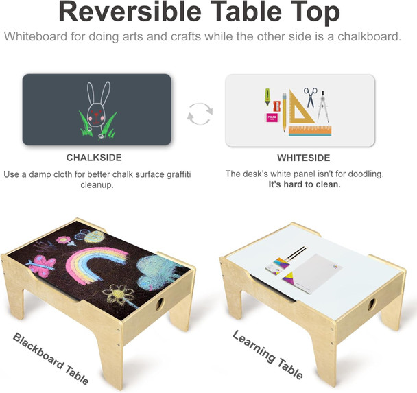 Kid'S All-In-One Activity Play Table With 290 Building Bricks And 30-Piece Wooden Train Set RailwayCarsTrack And Accessories For Toddlers Boys And Girls Children'S Toy Playset Game Desk Kid'S All-In-One Activity Play Table With 290 Building Bricks And 30-Piece Wooden Train Set RailwayCarsTrack And Accessories For Toddlers Boys And Girls Children'S Toy Playset Game Desk