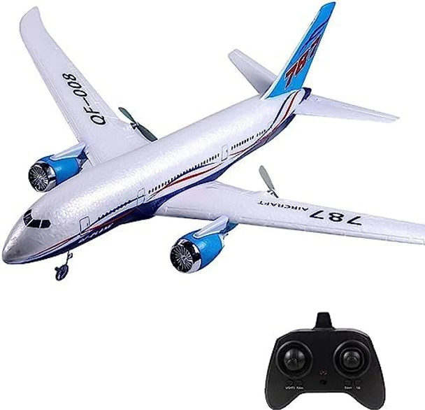 Rc Airlane2.4Ghz Remote Control Airplane Ready To Fly3 Channels Rc Plane B787 With GyroRemote Control Plane For Kids Boys Adults Beginners Children