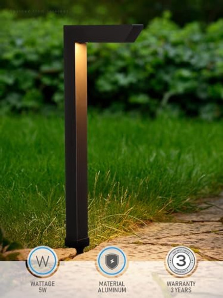 Leonlite 12 Pack 5Cct Led Low Voltage Landscape Pathway Light 2700K/3000K/3500K/4000K/5000K Waterproof Sidewalk Lights Wired Cri90 Etl Listed Aluminum Housing 5W 16.2In Oil Rubbed Bronze