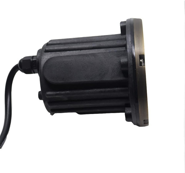 Liberty Lbe-202-Ab 12V Cast Brass Well/In-Ground Light - Led Compatible Landscape Light Antique Bronze