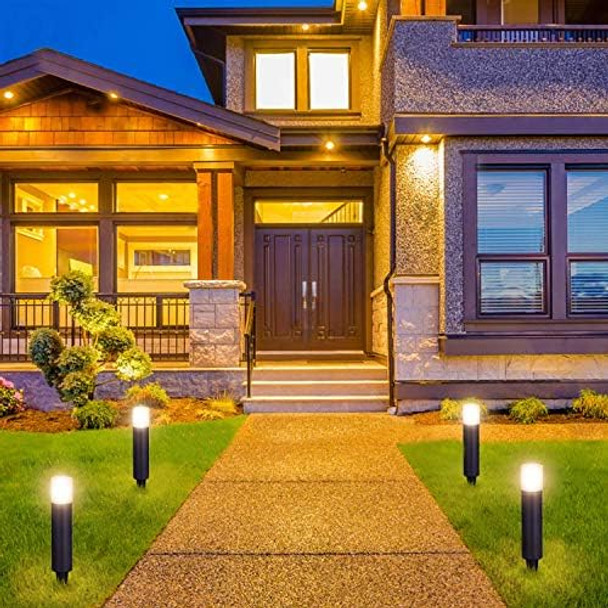 Landscape Lights 12V 3W Low Voltage Outdoor Landscape Lights Lighting 4 Pack Ip65 Waterproof 3000K Warm White Pathway Garden Yard Patio Lamp