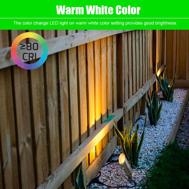 Brass Landscape Light 12V Low Voltage Mini Spotlight With 3W Mr11 Led Bulb Warm White Weatherproof Accent Light For Outdoor Garden Yard Lighting