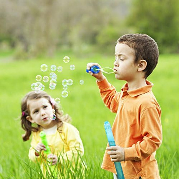 Mapixo 14" Big Bubble Wand Set(14 Pack 7 Colour) & 16 Colors Neon Party Sunglasses 16 Pack With Dark Lenses Non-Toxic Smelless Bubble Toy For Kids Child Birthday Party Favor Outdoor Summer Activity