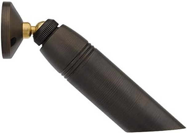 Marslg Brs1 Etl-Listed Solid Brass Low Voltage Landscape Directional Spot Down Light In Antique Brass Finish And Mr16 Led Bulb 36Dl01Bs