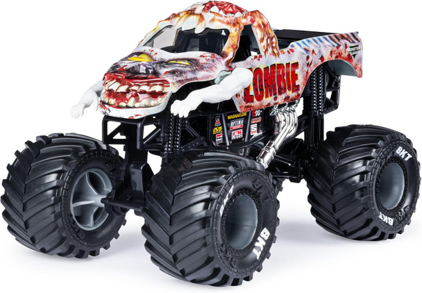 Monster Jam Official Zombie Monster Truck Collector Die-Cast Vehicle 1:24 Scale Kids Toys For Boys And Girls Ages 3 And Up