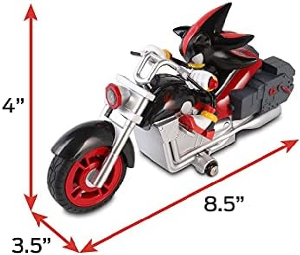 Nkok Sonic Sega All-Stars Racing Rc Shadow Motorcycle Full Function 2.4 Ghz Radio Control With Turbo Boost Ages 6+