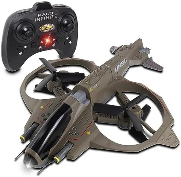 Nkok 2.4Ghz Halo Infinite Unsc Wasp (Gyro & Altitude Hold) (Includes Usb Charger & Li-Poly Battery Pack)