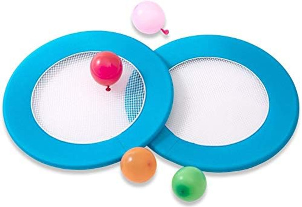 Ogodisk H20 Water Balloon Toss Disc Set - Includes 2 Bouncy 13" Disks & 50 Balloons - Summer Outdoor Toy Game For Lawn Party Pool Beach - Easter Basket Stuffer For Kids