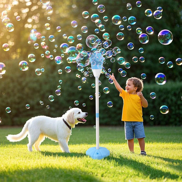 Palksky Bubble Machine With Lights For Outdoor Automatic Bubbles Blower Maker For Kids Toddlers Height 47 Inches Battery Bubbles Blower Machine For Wedding Birthday Party