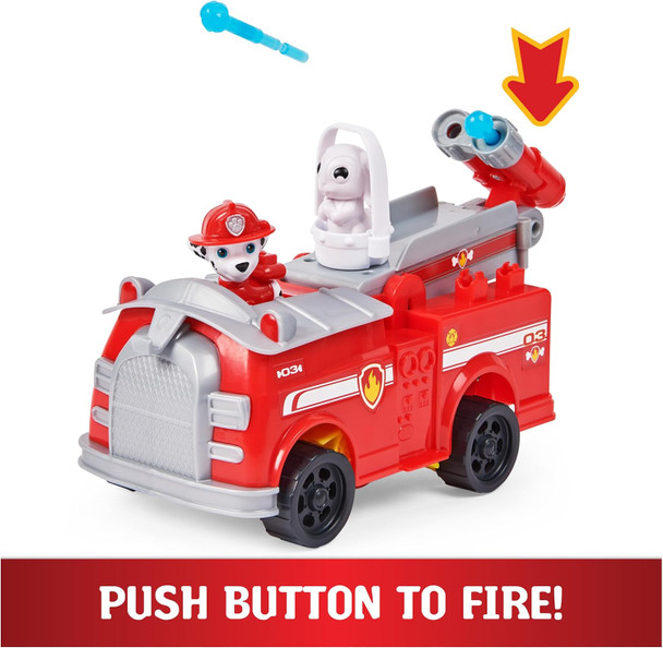 Paw Patrol Marshall Rise And Rescue Transforming Toy Car With Action Figures And Accessories Kids Toys For Ages 3 And Up