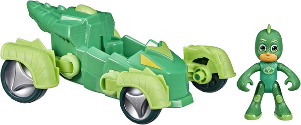 Pj Masks Catboy Deluxe Vehicle Preschool Toy Cat-Car Toy With Spinning Super Cat Stripes And Catboy Action Figure For Kids Ages 3 And Up