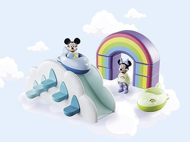 Playmobil 1.2.3 & Disney: Mickey'S & Minnie'S Cloud Home